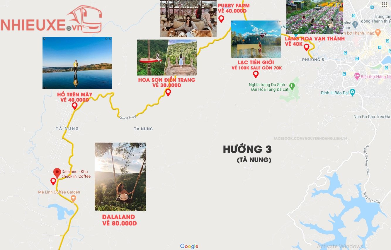 du lịch đà lạt hồ tà đùng