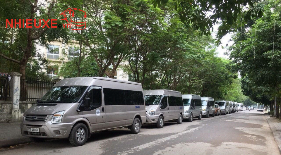 Cho thuê xe 16 chỗ theo ngày