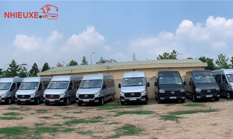 Cho thuê xe 16 chỗ theo tháng tại NHIEUXE.VN