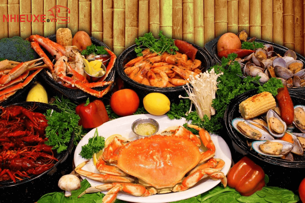 Thuê xe 29 chỗ đi Vũng Tàu ăn hải sản